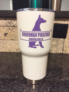 Doberman Working Dog Mug